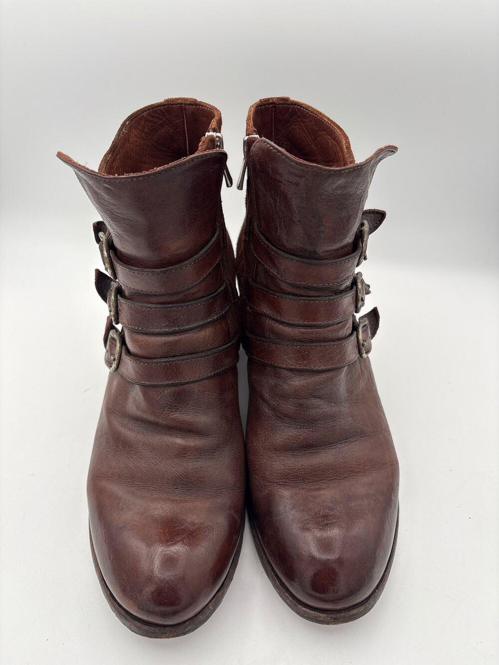 Women’s Officine Creative Size 9.5 Brown Leather Ankle Boots